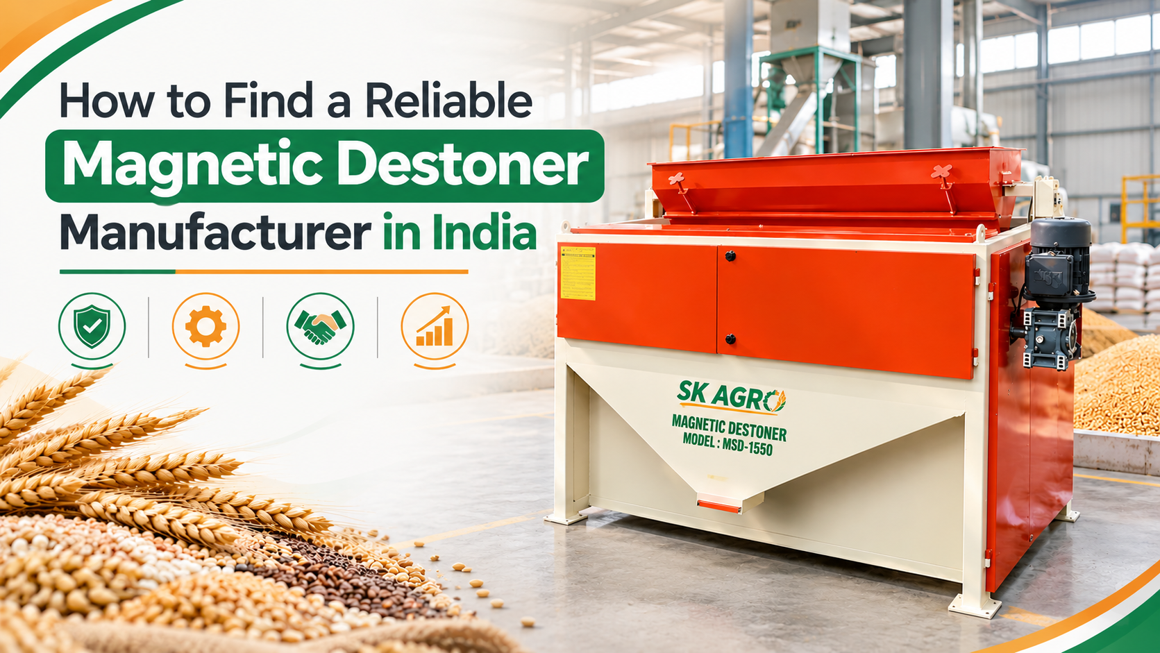 Magnetic Destoner Manufacturer in India